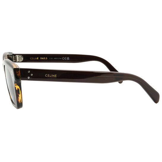 Celine Bold 3 Dots Smoke Square Unisex Sunglasses CL40232I Celine Bold 3 Dots Smoke Square Unisex Sunglasses CL40232I