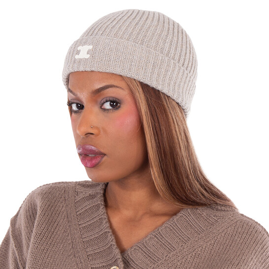 Celine Heritage Triomphe Beanie 2AD95317V.02OQ 3616900636095