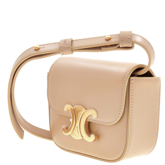 【関税込】MINI CLAUDE IN SHINY CALFSKIN MINI CLAUDE IN Shiny calfskin - BLACK | CELINE