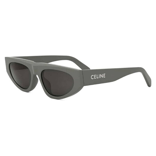 Celine Monochroms Smoke Geometric Ladies Sunglasses CL40315U