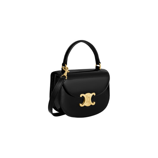 Celine Patent Calfskin Mini Besace Clea Crossbody Bag