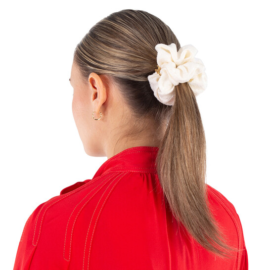 【CELINE】日本未入荷！SCRUNCHY RAYURE BRACELET シュシュ 2色 CELINE】日本未入荷！SCRUNCHY RAYURE BRACELET シュシュ 2色