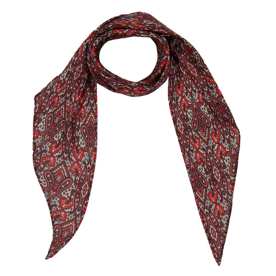 Celine Thin Charmeuse Scarf - 546x546 Image #6