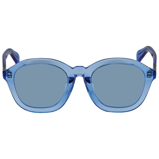 Celine Transparent Blue Geometric Ladies Sunglasses CL40017F  display picture 2