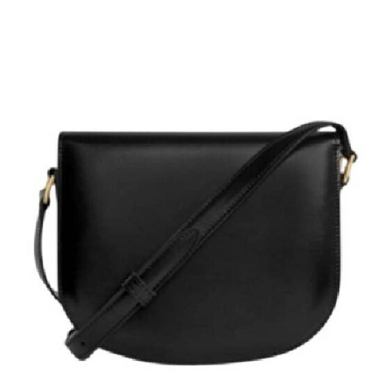 ☆☆CELINE☆☆ 24SS (10L063GCJ 38NO) Women’s Mini Clea Besa MINI BESACE CLEA IN SHINY CALFSKIN - BLACK | CELINE