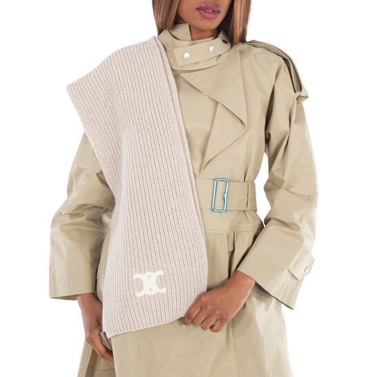 Celine Triomphe Scarf 2AZ0A384D.01EM 3616900638143 - Jomashop