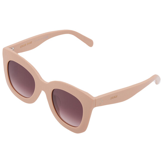 NEW CELINE CL4005FN 57Z BEIGE/SMOKE SUNGLASSES Celine CL4005FN Beige Marta Sunglasses – Designer Daydream main image 4
