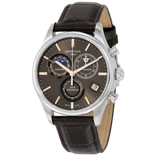 Certina DS- Chrono Moon Phase Men's Quartz Watch C0334501608100