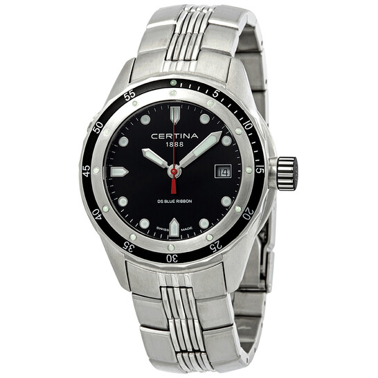 Certina DS Blue Ribbon Black Dial Men's Watch C0074101105101 - 546x546