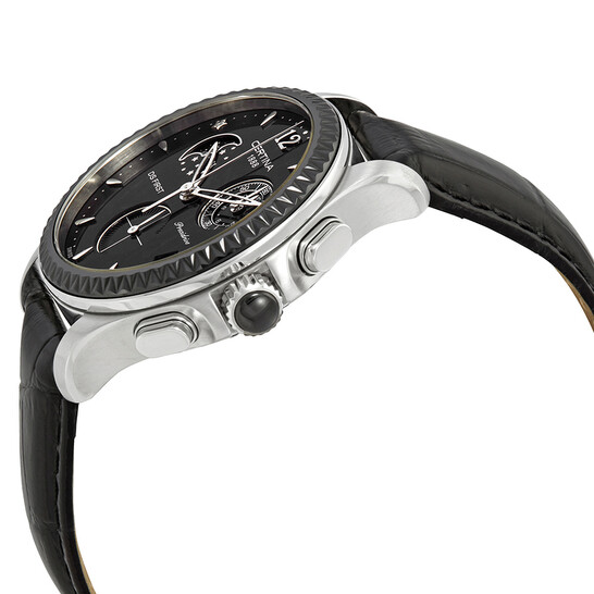 Certina DS First Chronograph Moonphase Black Dial Ladies Watch C030.250.16.056.00 Certina DS First Chronograph Moonphase Black Dial Ladies Watch C030.250.16.056.00 - 546x546 Image #2