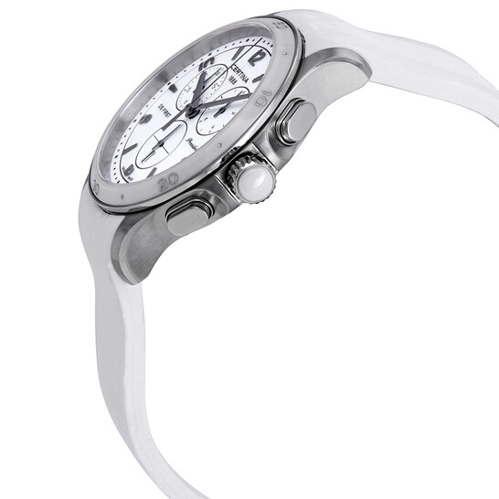 Certina DS First Lady Chronograph White Dial Ladies Watch  display picture 2