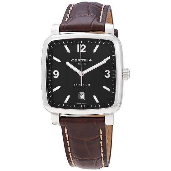 Certina DS Podium Black Dial Leather C0255101605701 - 546x546