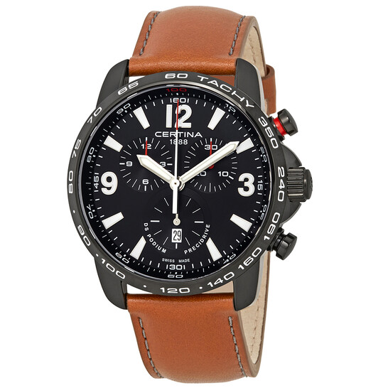 Certina DS Podium Chronograph Black Dial Men's Watch C001.647.36.057.00 - 546x546