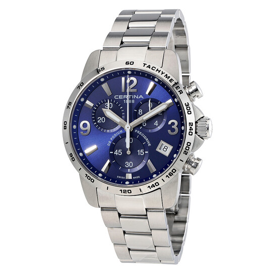Certina DS Podium Chronograph Blue Dial Men's Watch C034.417.11.047.00 - 546x546