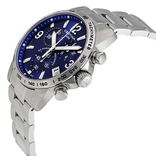 Certina DS Podium Chronograph Blue Dial Men's Watch C034.417.11.047.00 - 546x546 Image #2