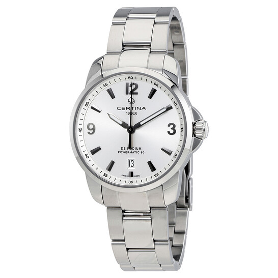 Certina DS Podium Automatic Silver Dial Men's Watch C034.407.11.037.00 - 546x546