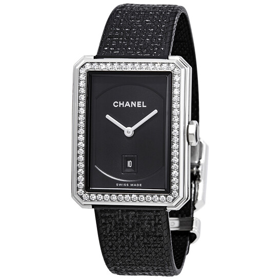 Chanel Boy-Friend Black Dial Ladies Watch H5318 Chanel Boy-Friend Black Dial Ladies Watch H5318 - 546x546