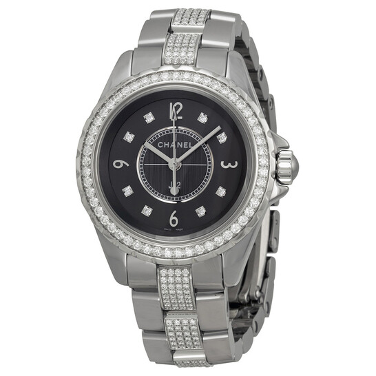 Chanel J12 Chromatic Automatic Grey Dial Titanium and Ceramic
