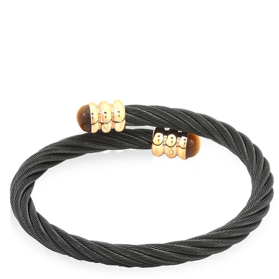 Charriol Celtic Bangle Black Charriol Celtic 88 Black PVD Stainless