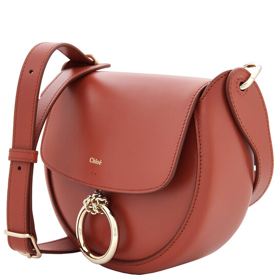 Chloe Arlene Small Ring Half-Moon Crossbody Bag