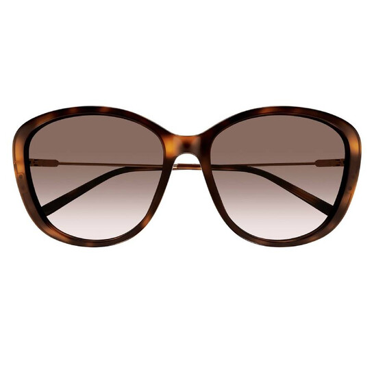 Chloé Brown Gradient Butterfly Ladies Sunglasses CH0175SK