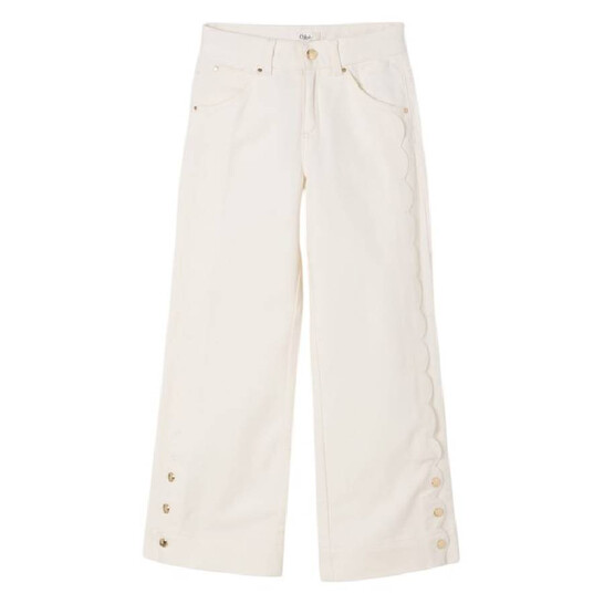 Chloe Girls Logo Patch Stud Bottoms, Size 4 - 546x546