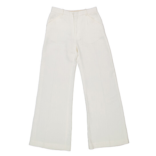 Chloé Ladies Iconic Milk Wide-Leg Pants, Brand Size 40 (US