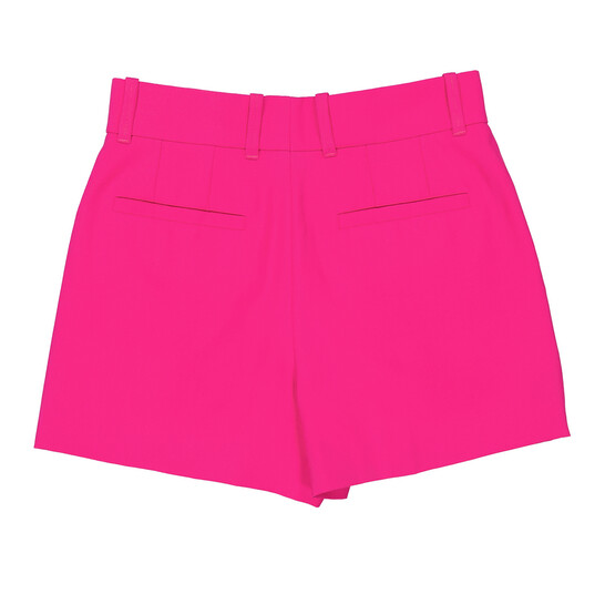 Chloé Ladies Juicy Pink Tailored Wool Shorts, Brand Size 36