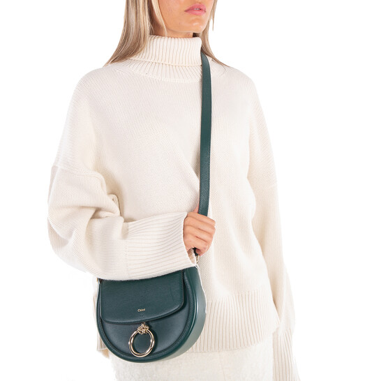 新品未使用品！アパルトモンCITIZENS of HUMANITY CHLOE Chloé Ladies Marble Green Arlene Leather Crossbody Bag
