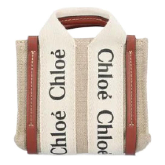 【CHLOE】WOODY NANO TOTE BAG Chloé: The Woody nano tote | Milled