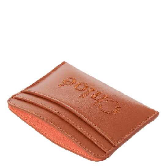 Chloé Sense Embroidered Logo Card Holder CHC23SP868I10247
