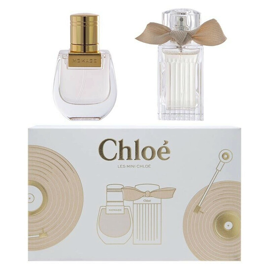Chloe Signature & 新作のnomade 20ml 2個セット Chloé Signature & Chloe Nomade 2 x 20ml Eau De Parfum Gift