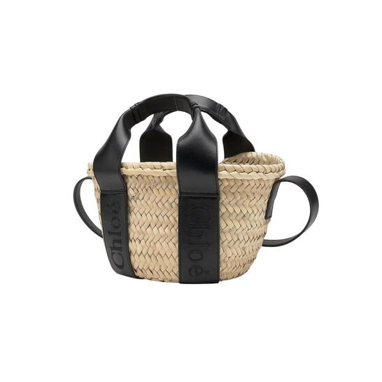 Chloé Small Sense Raffia Tote Bag CHC23SS304J66001 7613386667502