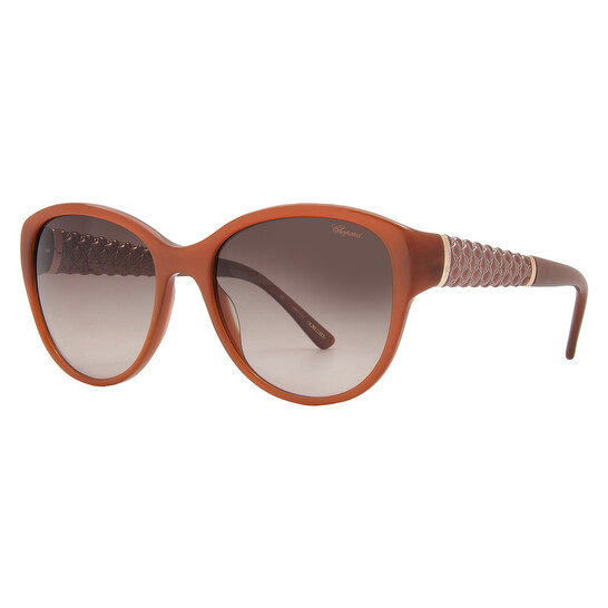 Chopard Brown Gradient Cat Eye Ladies Sunglasses SCH127 01AG 55 Chopard Brown Gradient Cat Eye Ladies Sunglasses SCH127 01AG 55 - 546x546 Image #2