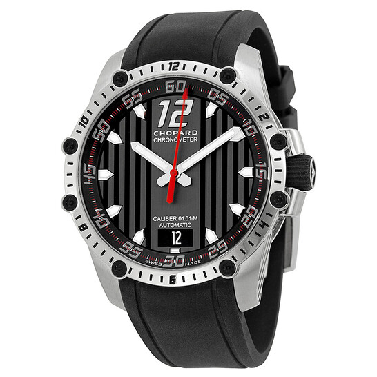 Chopard Classic Racing Superfast Automatic Black Dial Black Rubber
