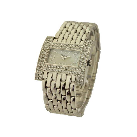 Chopard Classique Diamond White Dial Ladies Watch 109224-1001 - 546x546