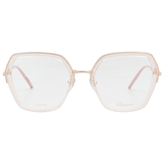 Chopard Demo Hexagonal Ladies Eyeglasses VCHG28M 08FC 53