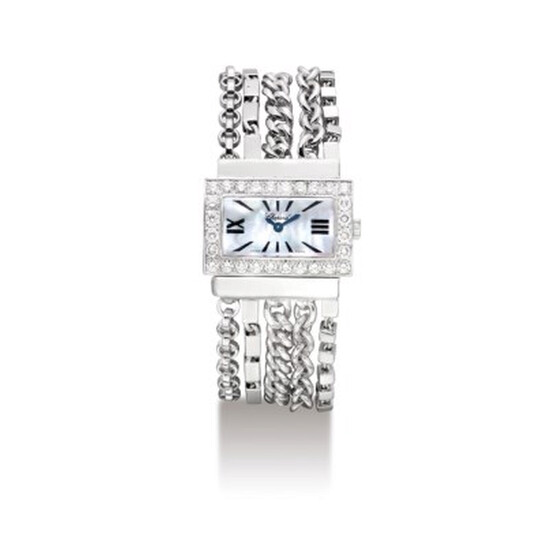 Chopard Diamond White Mother of Pearl Dial Ladies Watch 109044-1001 - 546x546