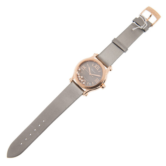 Chopard Happy Diamonds Automatic Grey Dial Watch 274808 5012 - 546x546 Image #3