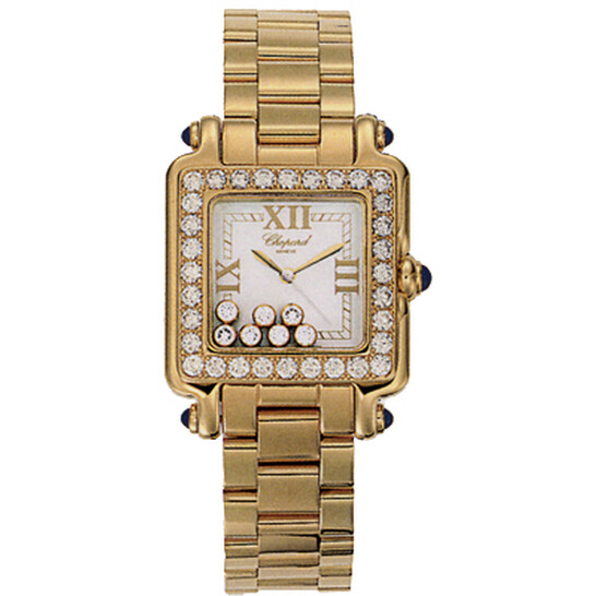 Chopard Happy Sport 18k Yellow Gold Ladies Watch 27/6770-23