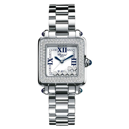 Chopard Happy Sport Diamond Steel Unisex Watch 27/8358-23 Chopard Happy Sport Diamond Steel Unisex Watch 27/8358-23 - 546x546