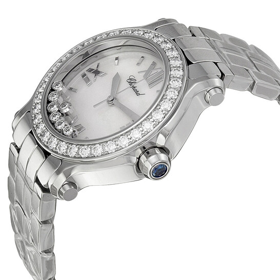 Chopard Happy Sport II Mother of Pearl Ladies Watch 278477-3009 - 546x546 Image #2