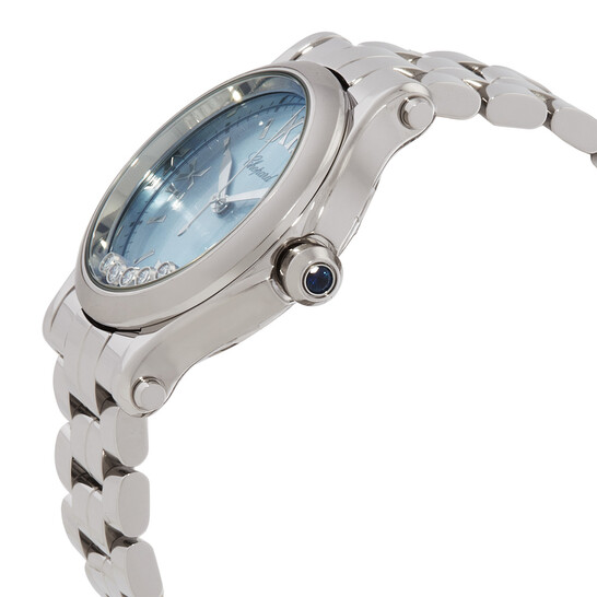 Chopard Happy Sport Quartz Blue Dial Ladies Watch 278582