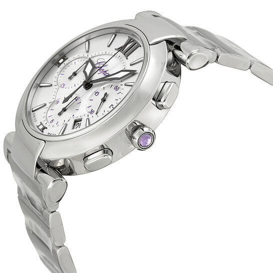 Chopard Imperiale Chronograph Mother Of Pearl Dial Stainless Steel Ladies Watch 388549-3002 - 546x546 Image #2