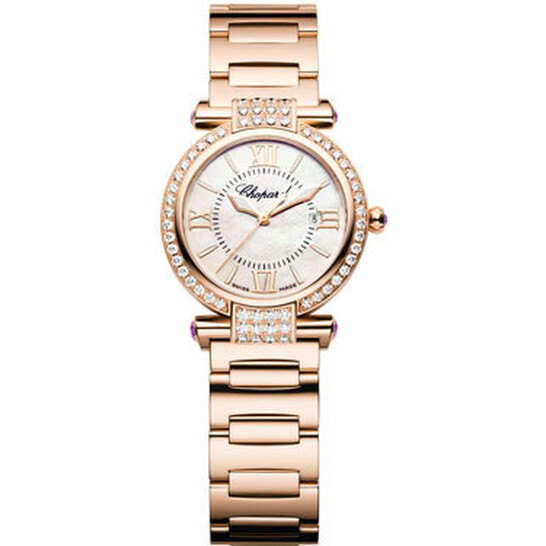 Chopard Imperiale Diamond Mother of Pearl Dial 18 kt Rose Gold Ladies Watch 384238-5004 Chopard Imperiale Diamond Mother of Pearl Dial 18 kt Rose Gold Ladies Watch 384238-5004 - 546x546