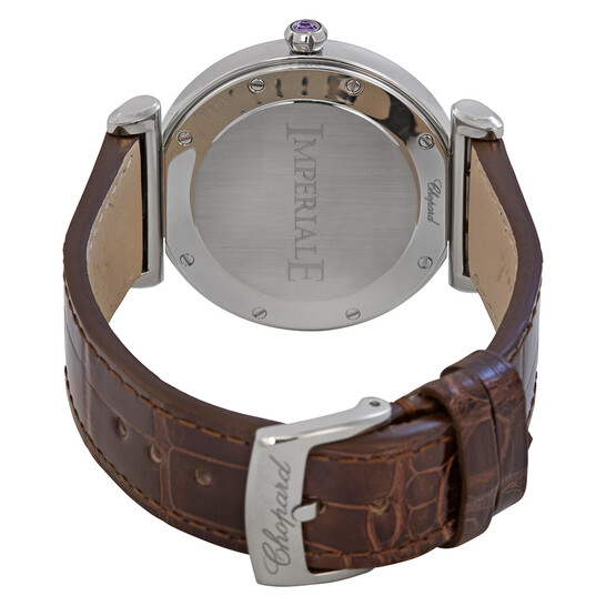 Chopard Imperiale Mother of Pearl Dial Leather Ladies Watch 388532-6001-BR - 546x546 Image #3