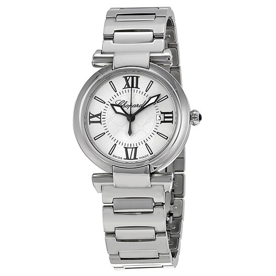 Chopard Imperiale Silver Dial Stainless Steel Ladies Watch 388541-3002 - 546x546
