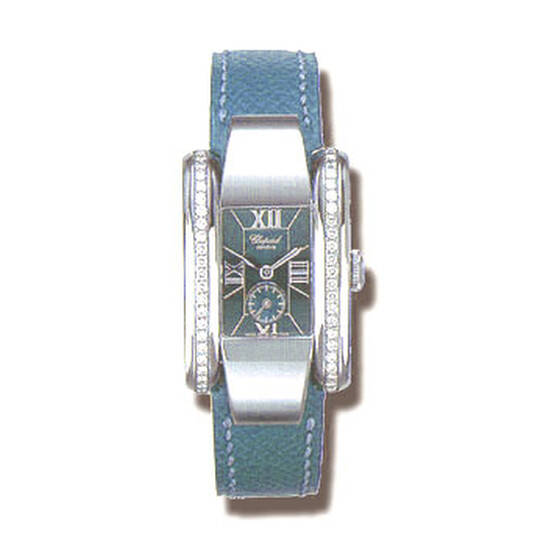 Chopard La Strada Diamond Steel Blue Ladies Watch 41/8412 Chopard La Strada Diamond Steel Blue Ladies Watch 41/8412 - 546x546
