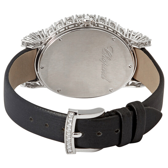 Chopard L'Heure du Diamant 18kt White Gold Quartz Ladies Watch