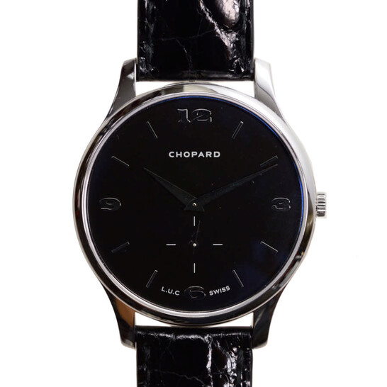 Chopard L.U.C XPS Automatic Black Dial 18 kt White Gold Men's Watch 161920-1001 - 546x546